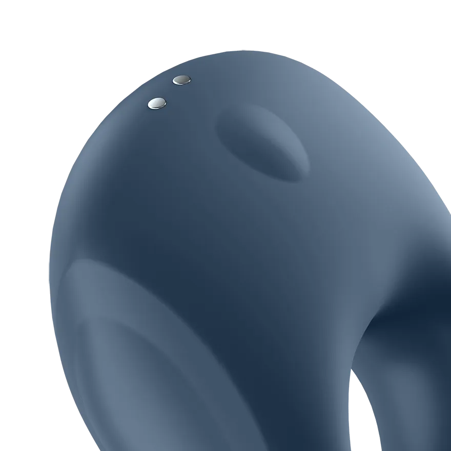 Satisfyer - Strong One App-Controlled Silicone Cock Ring (Blue)