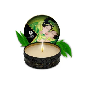 Shunga Erotic Massage Candle Green Tea - Travel Size 30ml (1 oz.)