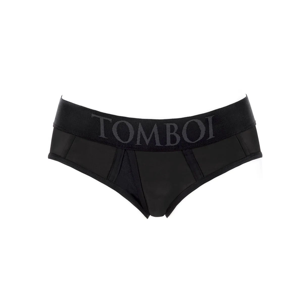 SpareParts Tomboi Cover Brief Nylon Bk L