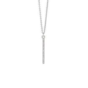 Spartina Unstoppable Vertical Bar Silver Sea La Vie Necklace