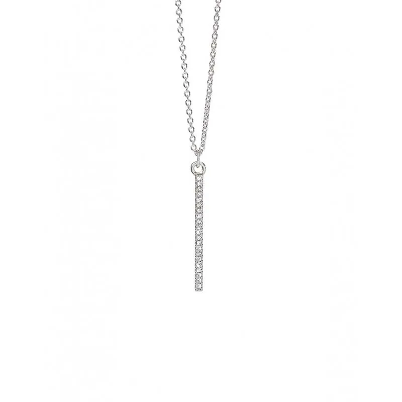 Spartina Unstoppable Vertical Bar Silver Sea La Vie Necklace