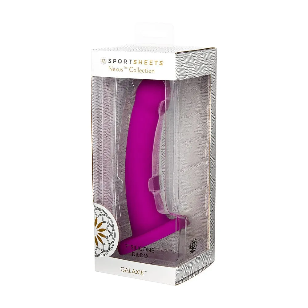 Sportsheets Nexus Galaxie 7″ Silicone Dildo Plum