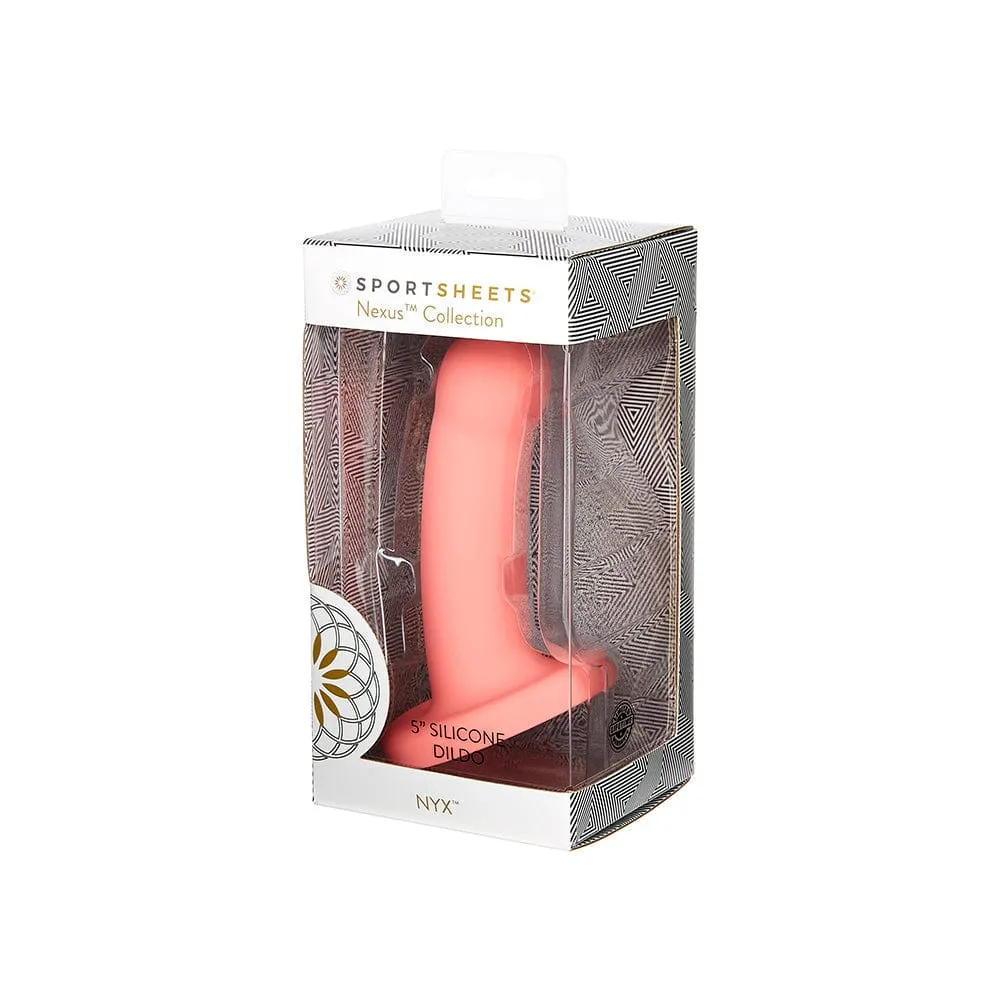 Sportsheets Nexus Nyx 5″ Silicone Dildo Coral