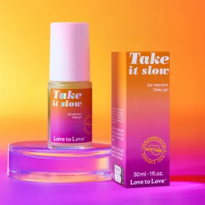 Take It Slow Ejaculation Delay Gel 30ML
