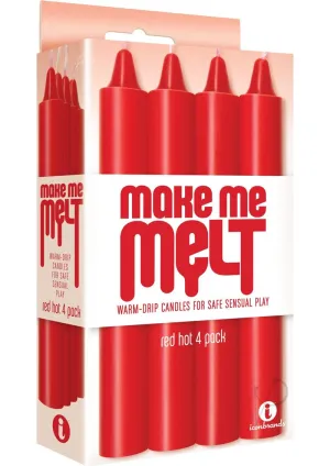 The 9 Warm Drip Candles Red Hot