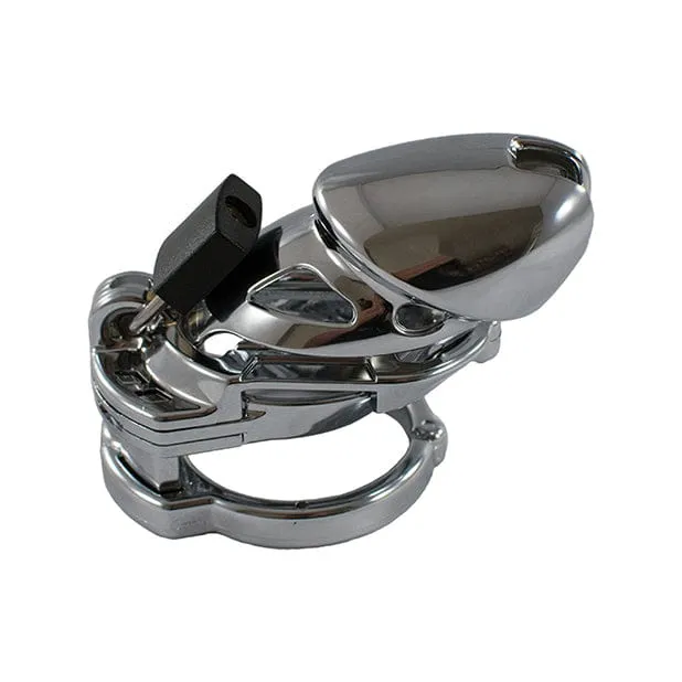 The Vice - Locked In Lust The Vice Chastity Cock Cage Standard (Chrome)