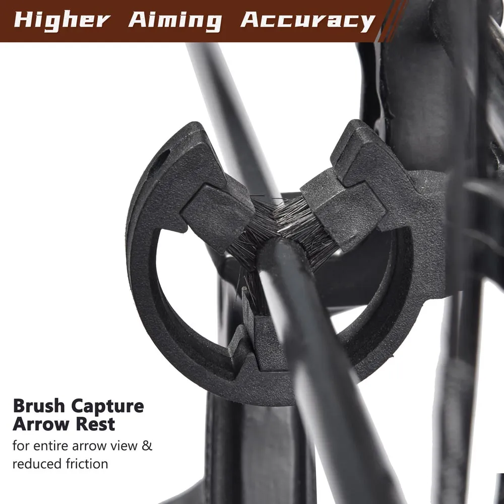 TheLAShop Adults Compound Bow and Arrows(12) Archery Set
