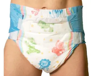 Tykables Overnights ABDL Adult Diaper -1 Single Diaper Sample