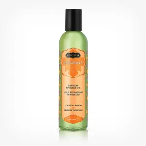 Ulei de masaj Kamasutra Naturals. cu aroma de Tropical Mango. 236 ml