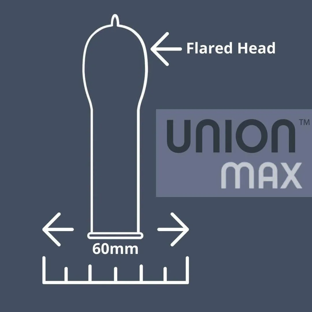 Union Max Extra Large 60mm Condoms