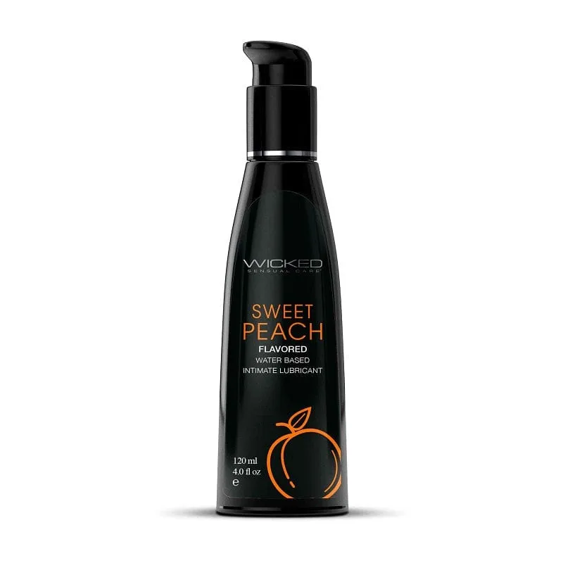 Wicked Aqua Sweet Peach Flavored Lubricant