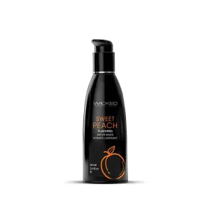 Wicked Aqua Sweet Peach Flavored Lubricant