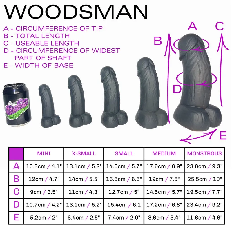 Woodsman 'Amethyst Swirl' mini medium (OO50)